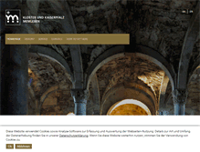 Tablet Screenshot of kloster-memleben.de